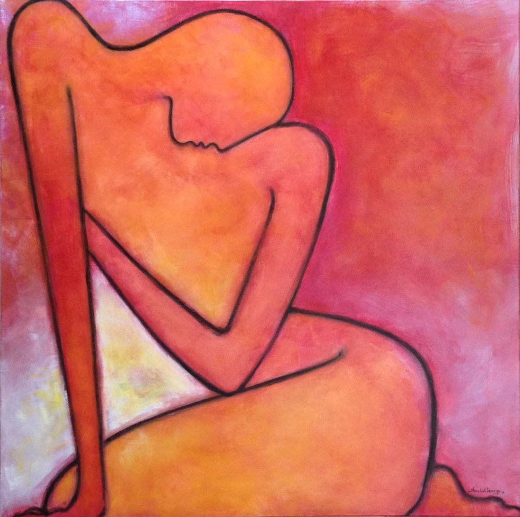 original oil painting abstract