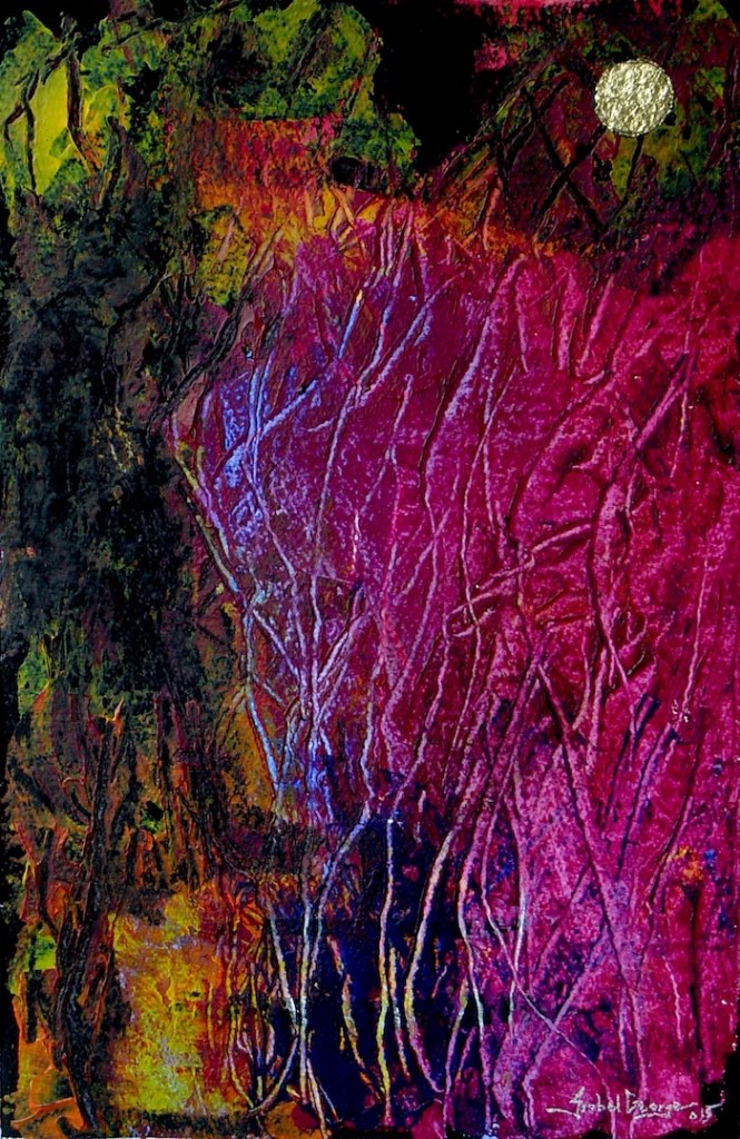 Original mixed media painting