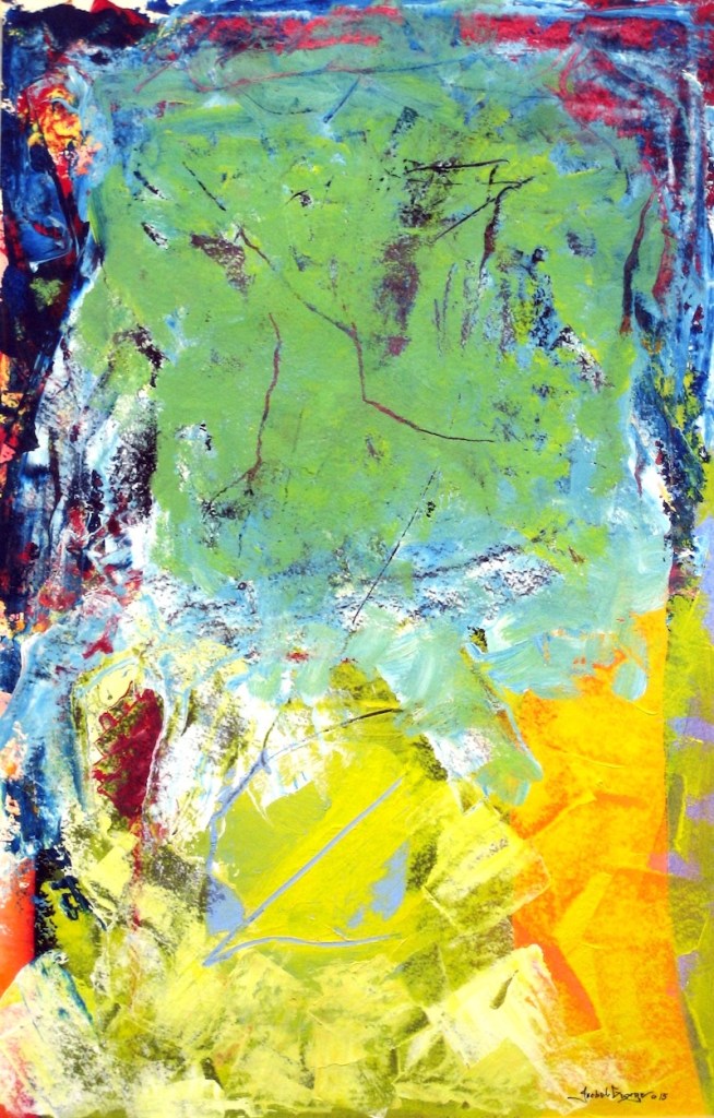 Original mixed media painting